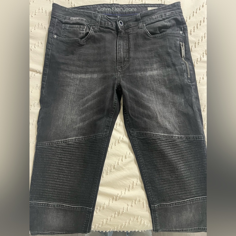 Black Calvin Klein jeans